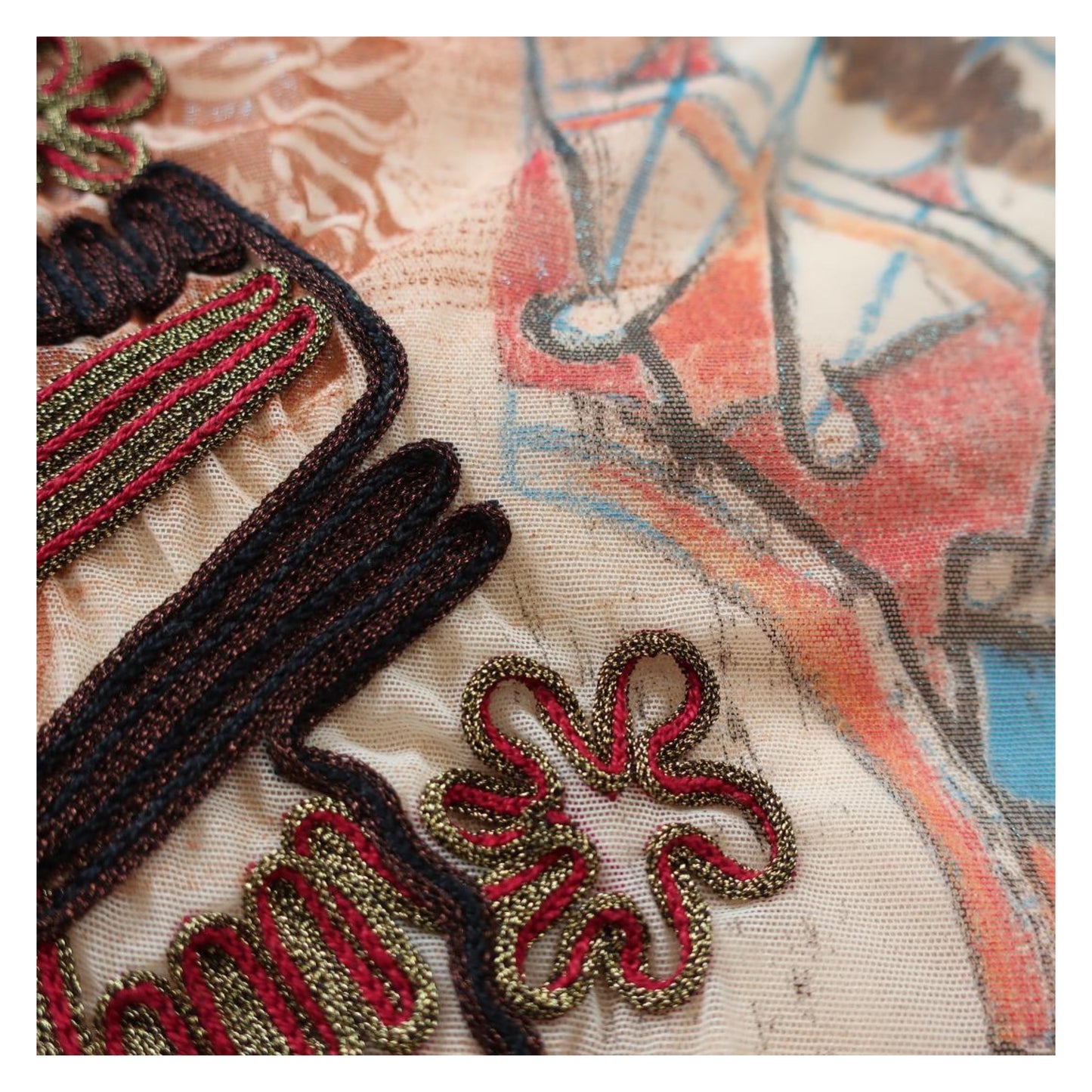 Save The Queen Sheer Criss Cross Open Back Top