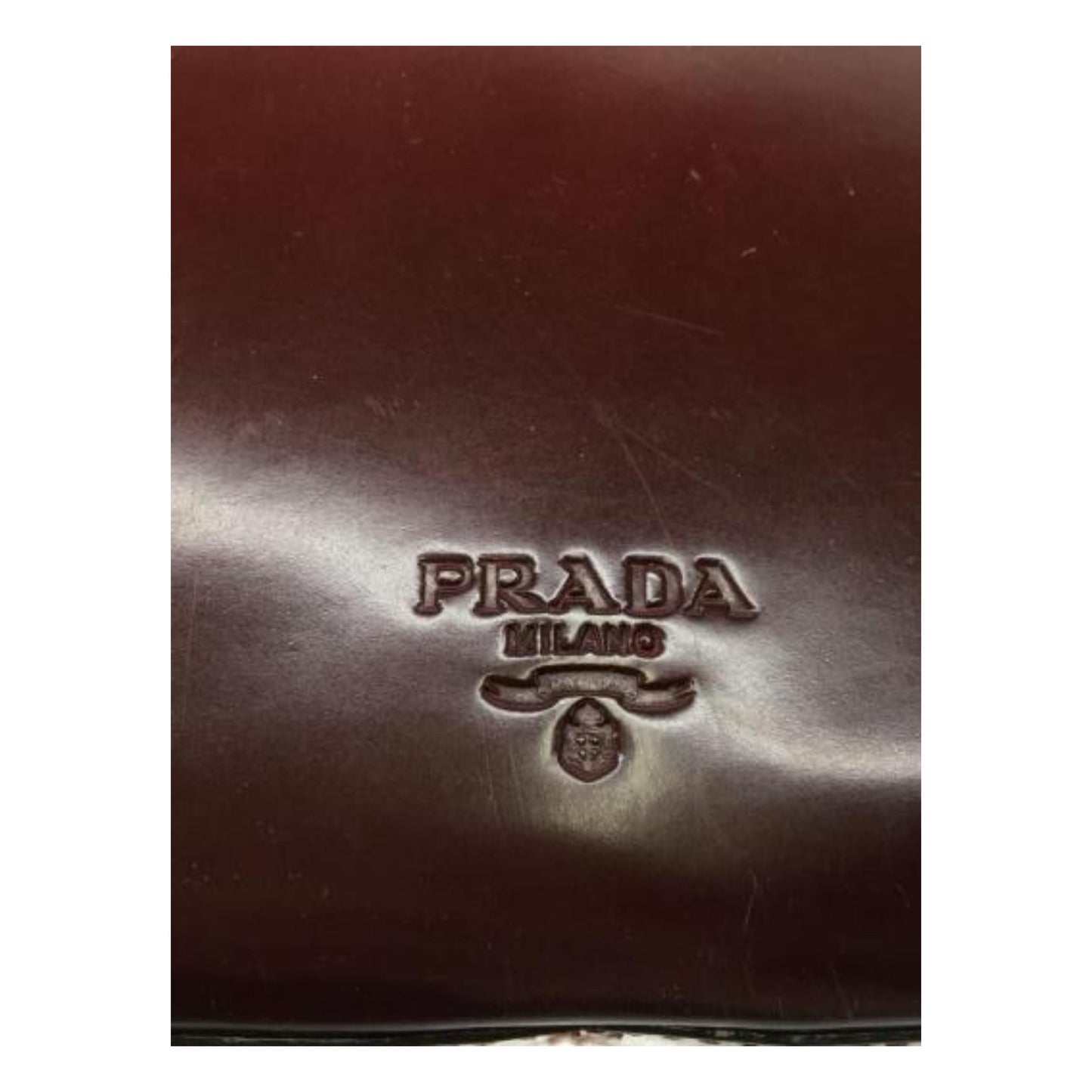 Prada Leather Ombré Leather Crossbody Bag