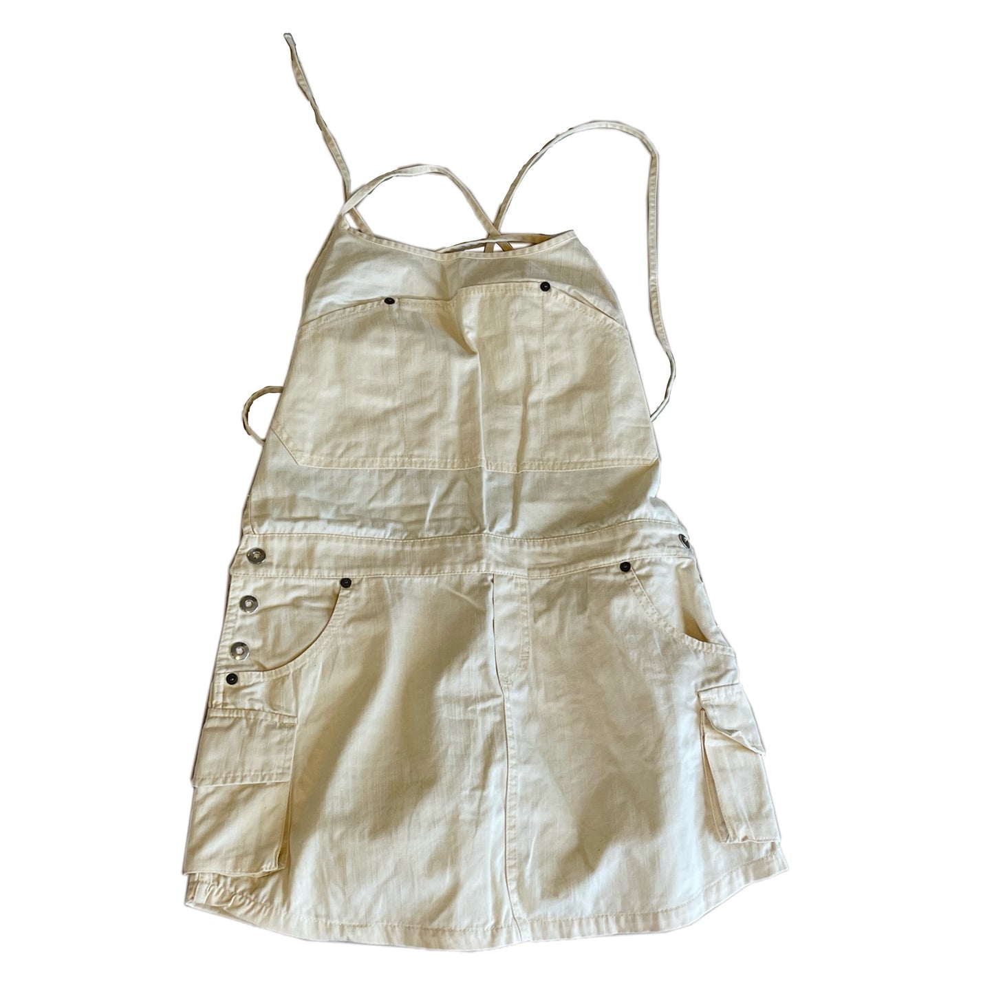 Diesel Cargo Mini Dress w Stappy Backless Back