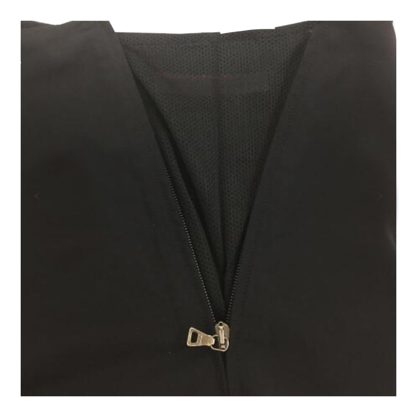 Prada Nylon Black Zip Midi Skirt