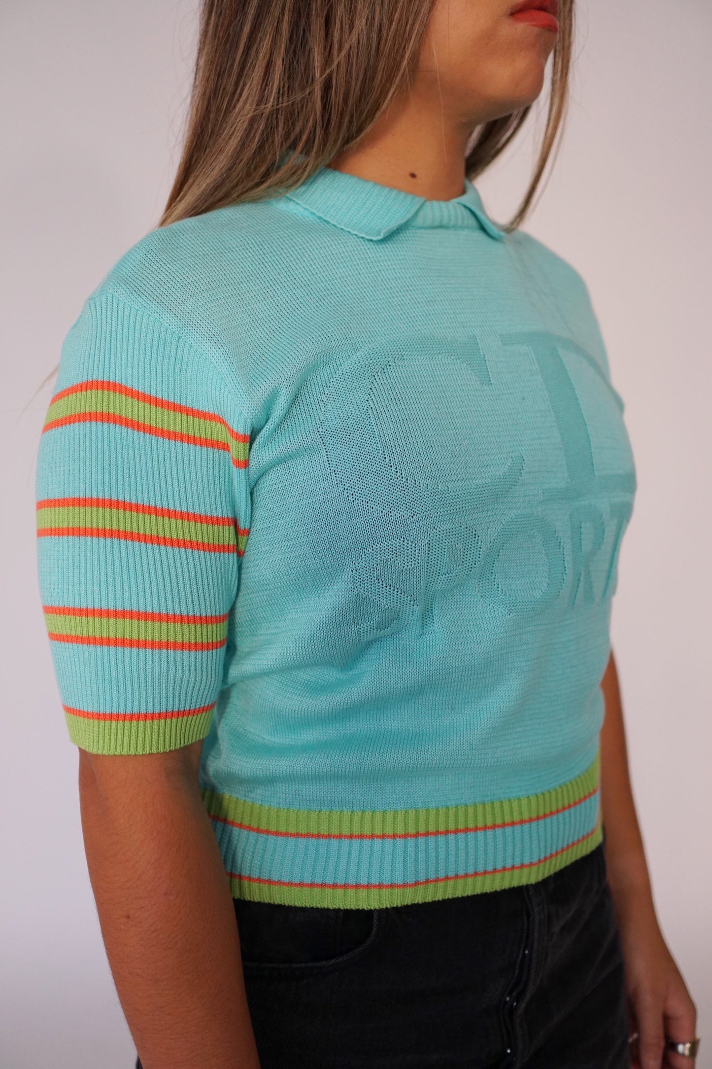 Christian Dior Sports Knit Collared Polo