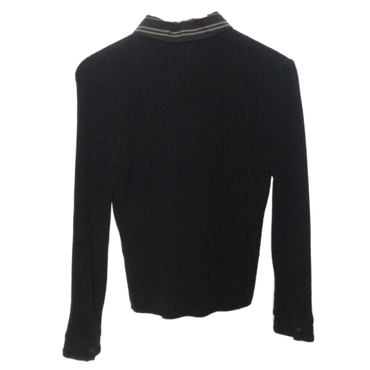 Burberry London Knit Check Trim Shirt