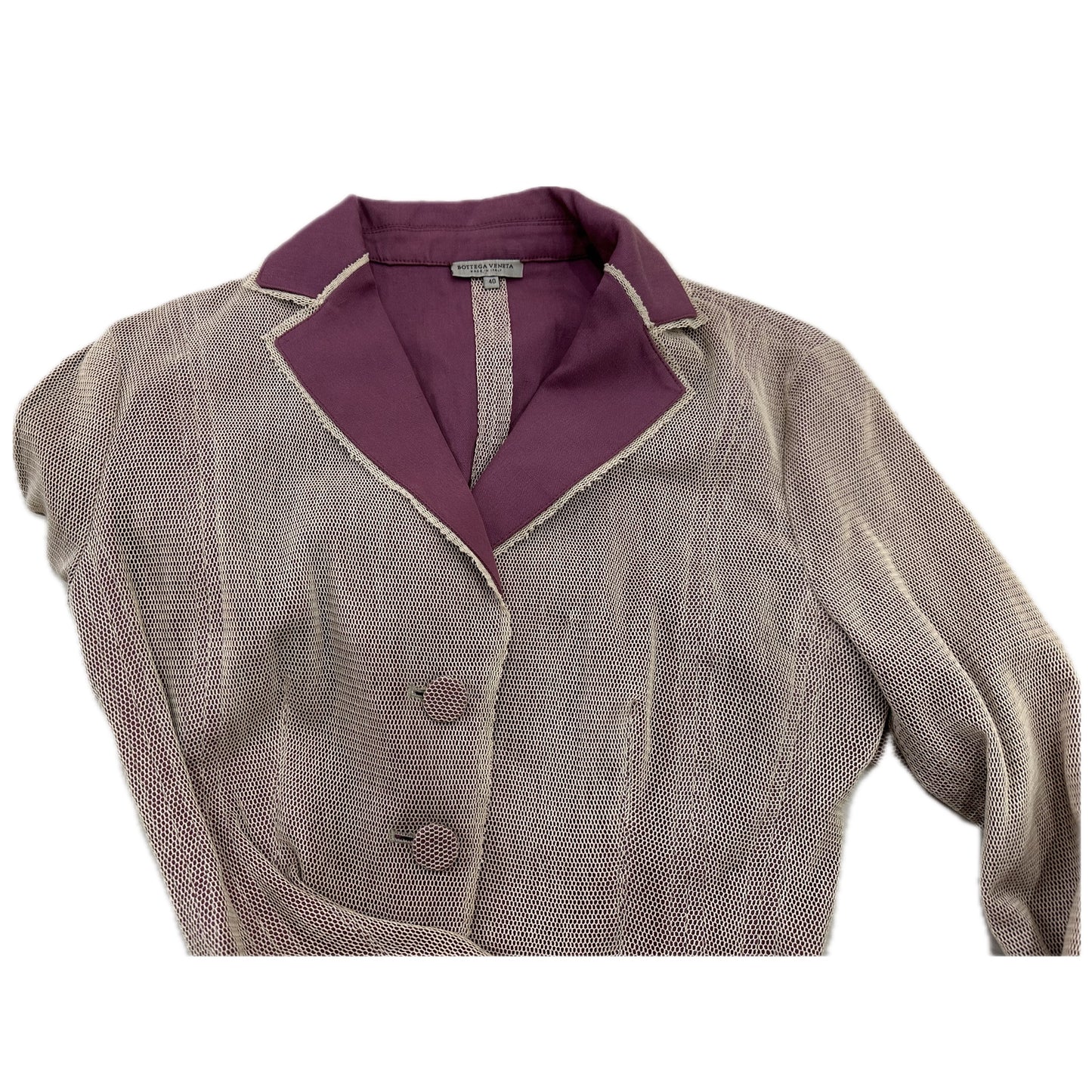 Bottega Veneta Mesh Net Blazer