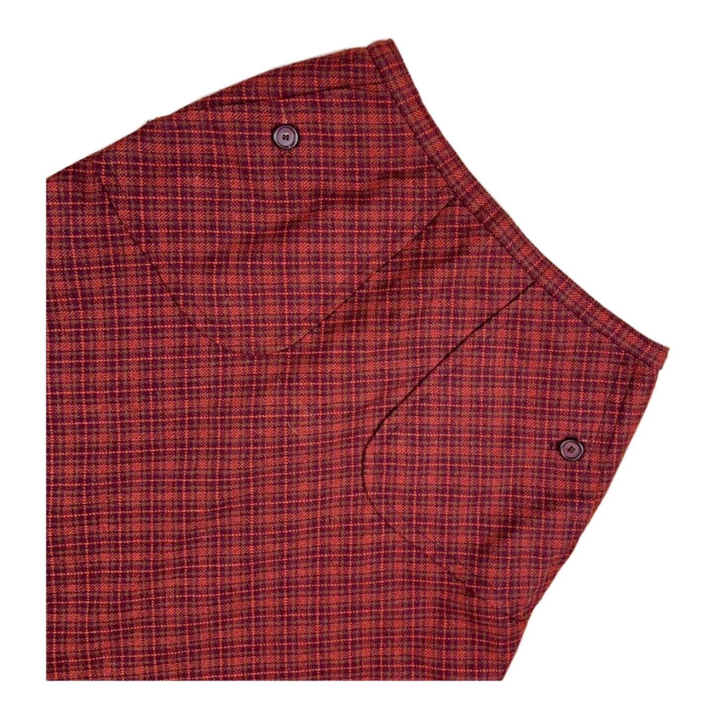 Christian Dior Checkered Pocket Midi Skirt