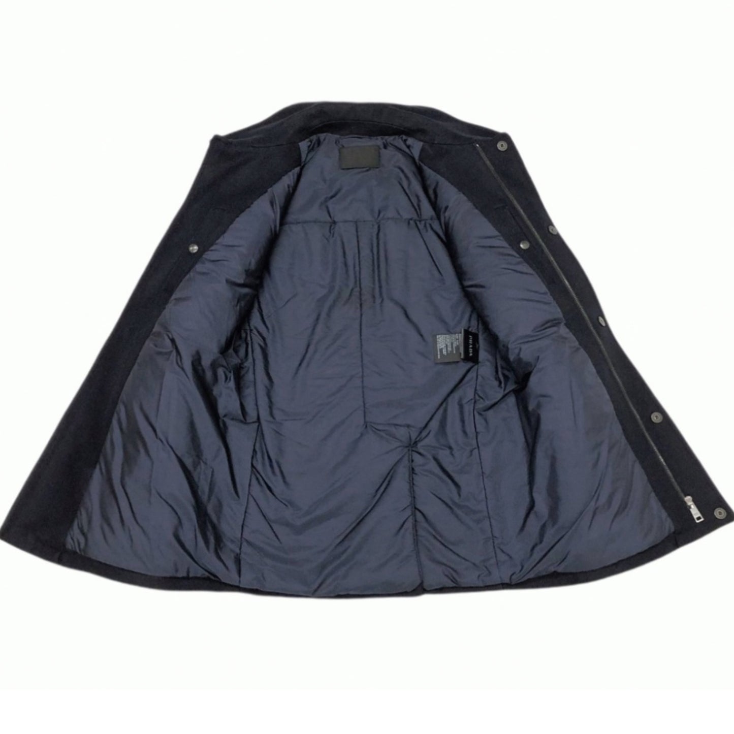 Prada Homme Wool Cashmere Blend Military Utility Jacket
