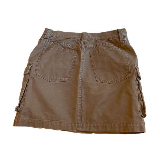Marc Jacobs Zip Cargo A Line Mini Denim Utility Skirt