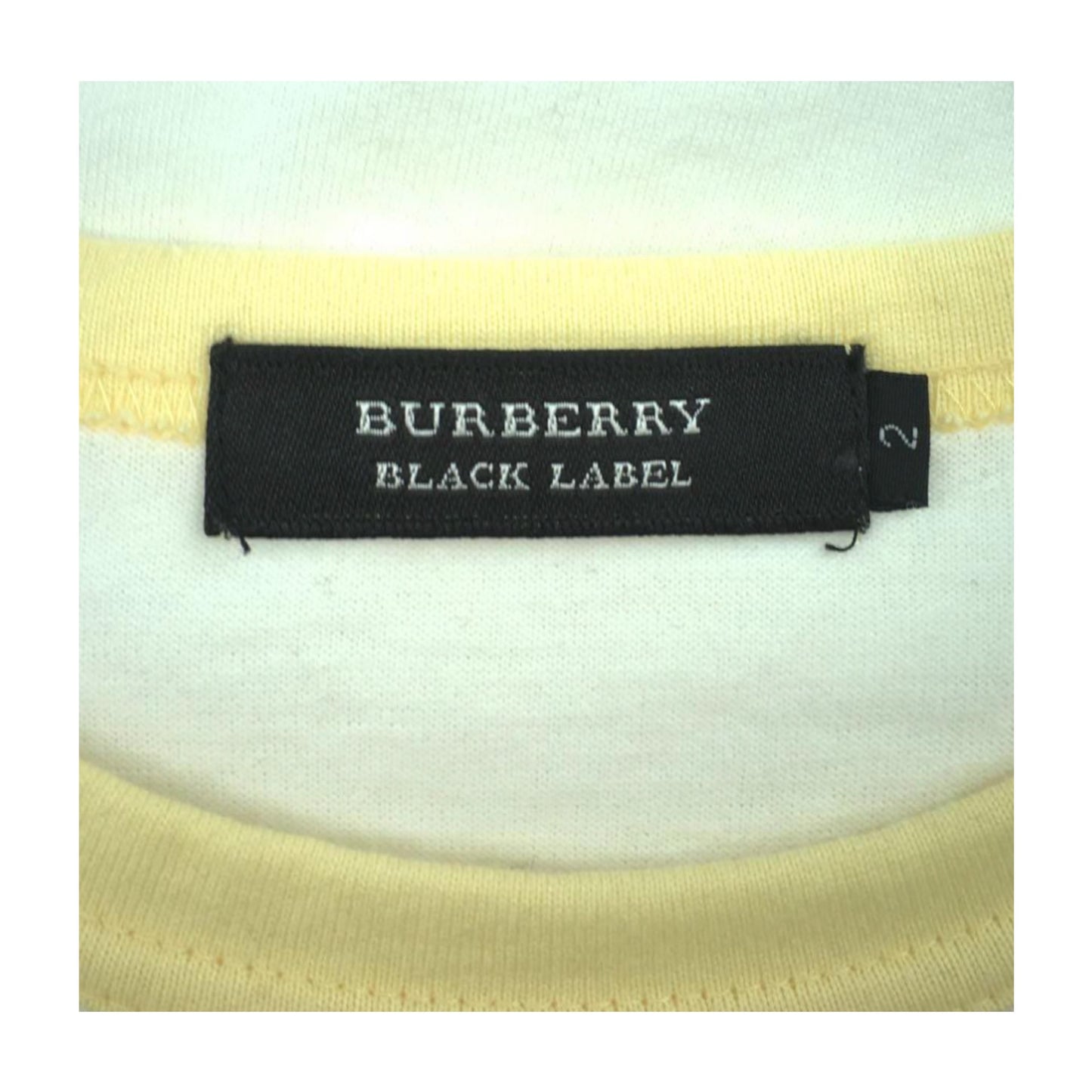 Burberry Black Label Henley Logo LS Tee