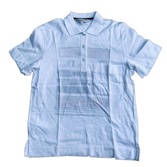 Christian Dior Sports Logo Pocket Polo
