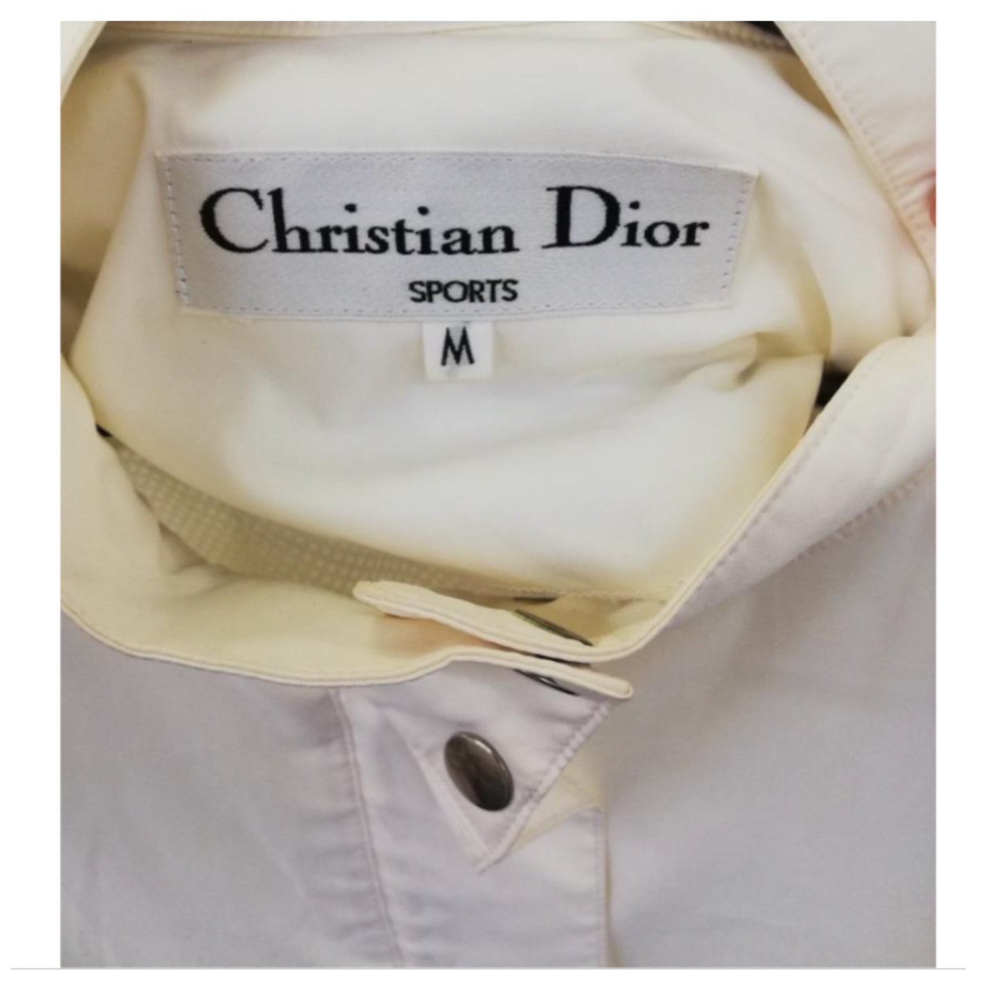Christian Dior Sports Logo Anorak Harrington Jacket