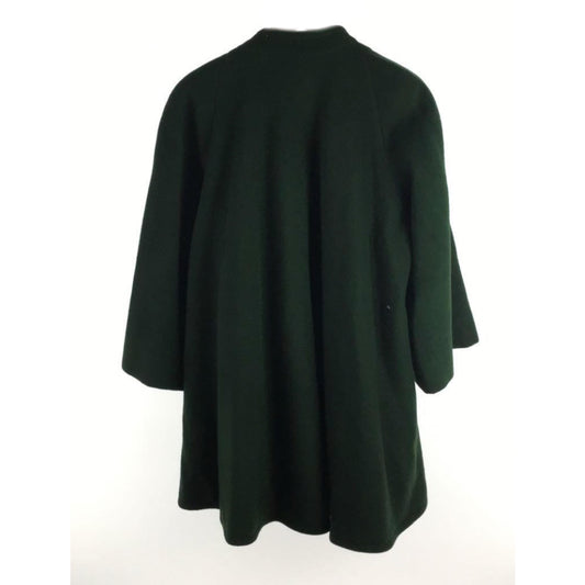 Valentino Flare LS Green A Line Bell Sleeve Coat