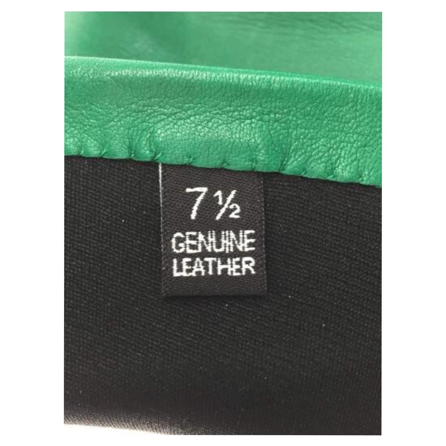 Prada Leather Elbow Gloves
