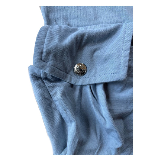 Christian Dior Lace Up Sleeve SS Pocket Tee