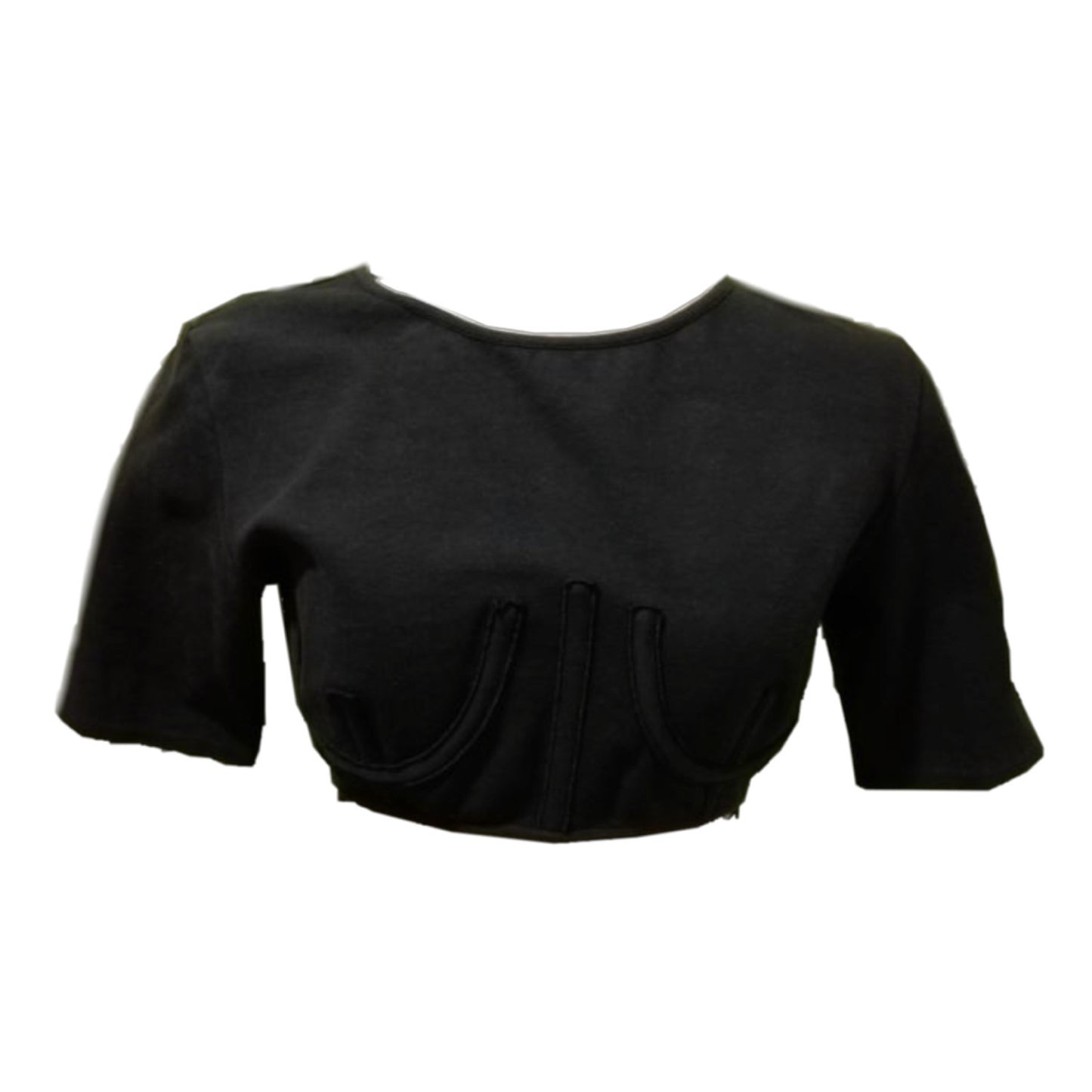 Jean Paul Gaultier Structure Corset Top, Matching Mini Skirt