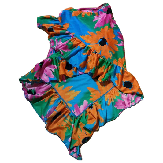 Emanuel Ungaro Floral Swimsuit Cover