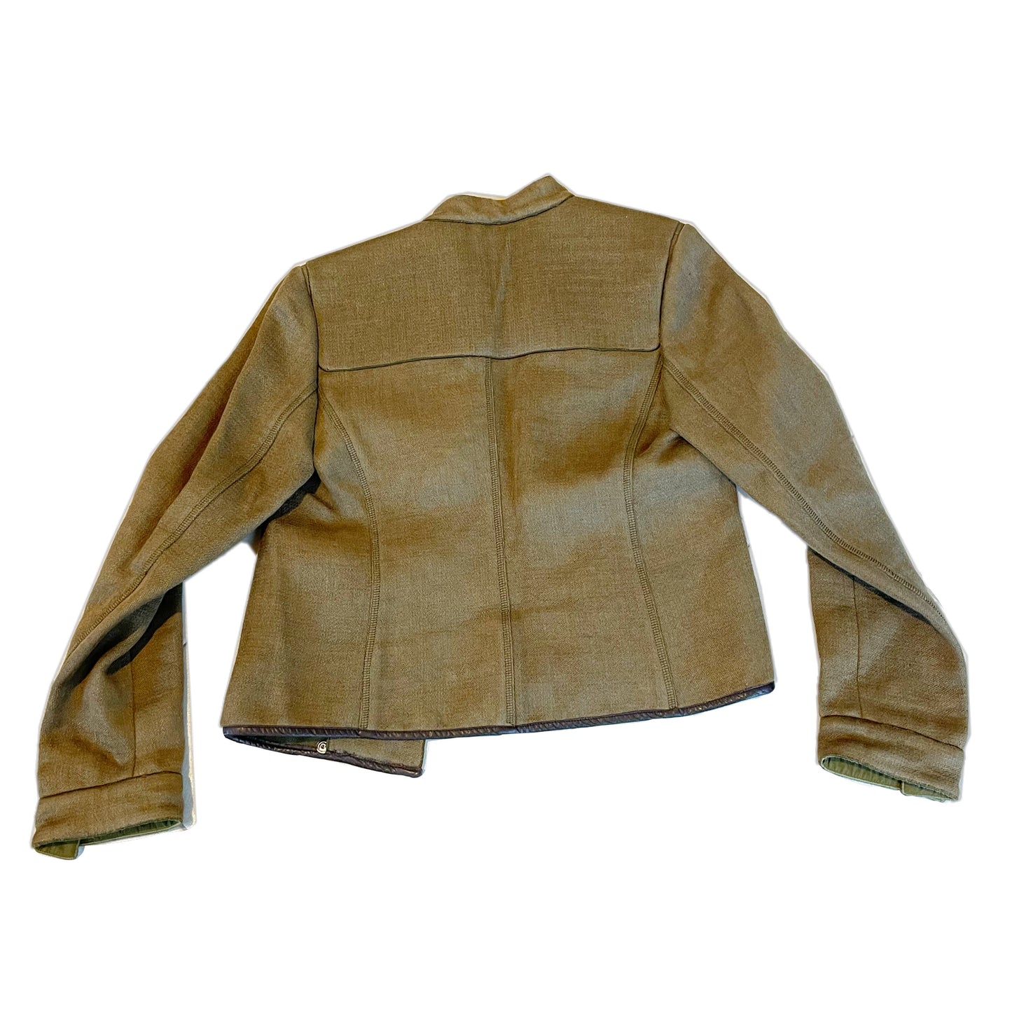 Prada Utility Padded Jacket Skirt Set