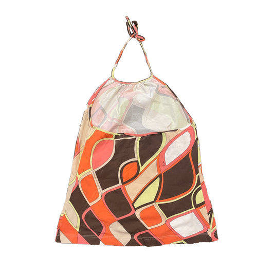Emilio Pucci Multi Print Halterneck Cami Top