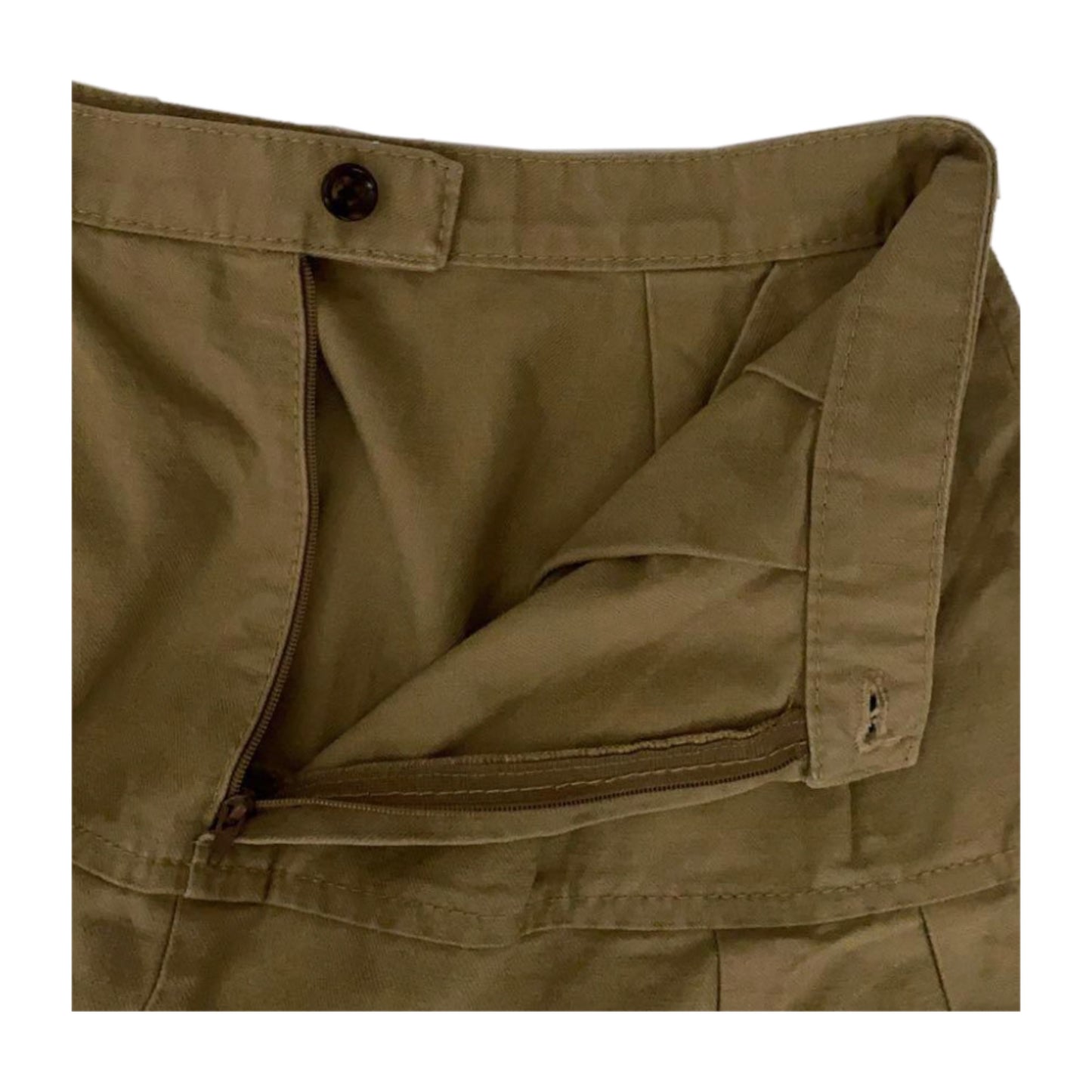Tricot Comme Des Garcons Beige Tiered Bermuda Shorts