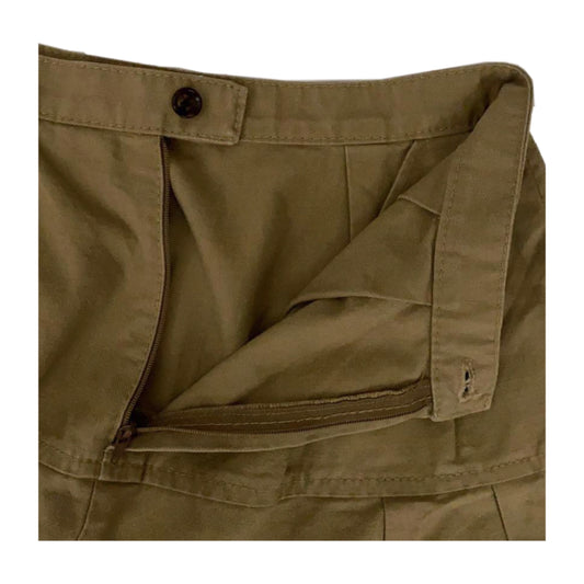 Tricot Comme Des Garcons Beige Tiered Bermuda Shorts