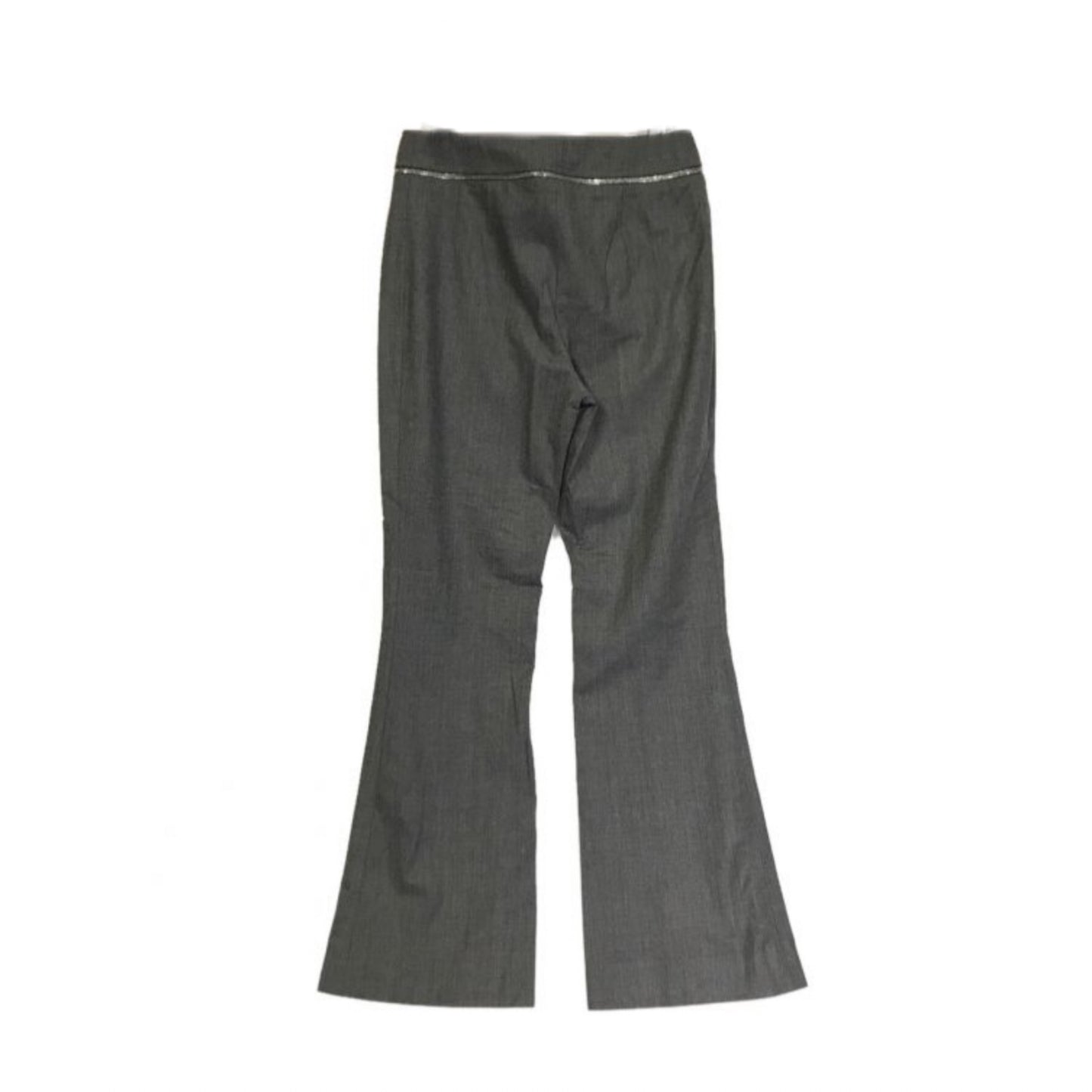 Celine Zipper Waist Bell Bottom Flare Pants