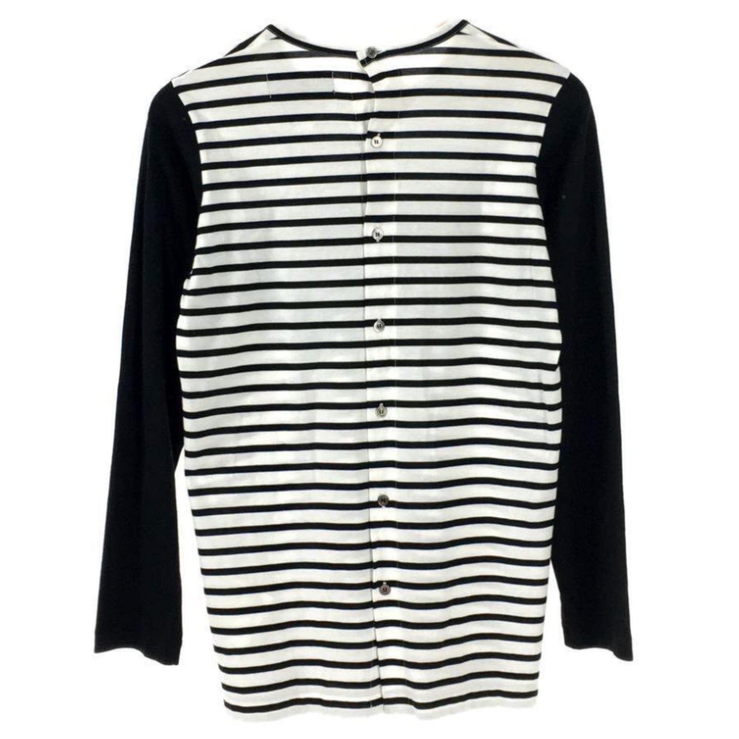 Tricot Comme Des Garcons Lace Bra Graphic Print Stripe LS Tee