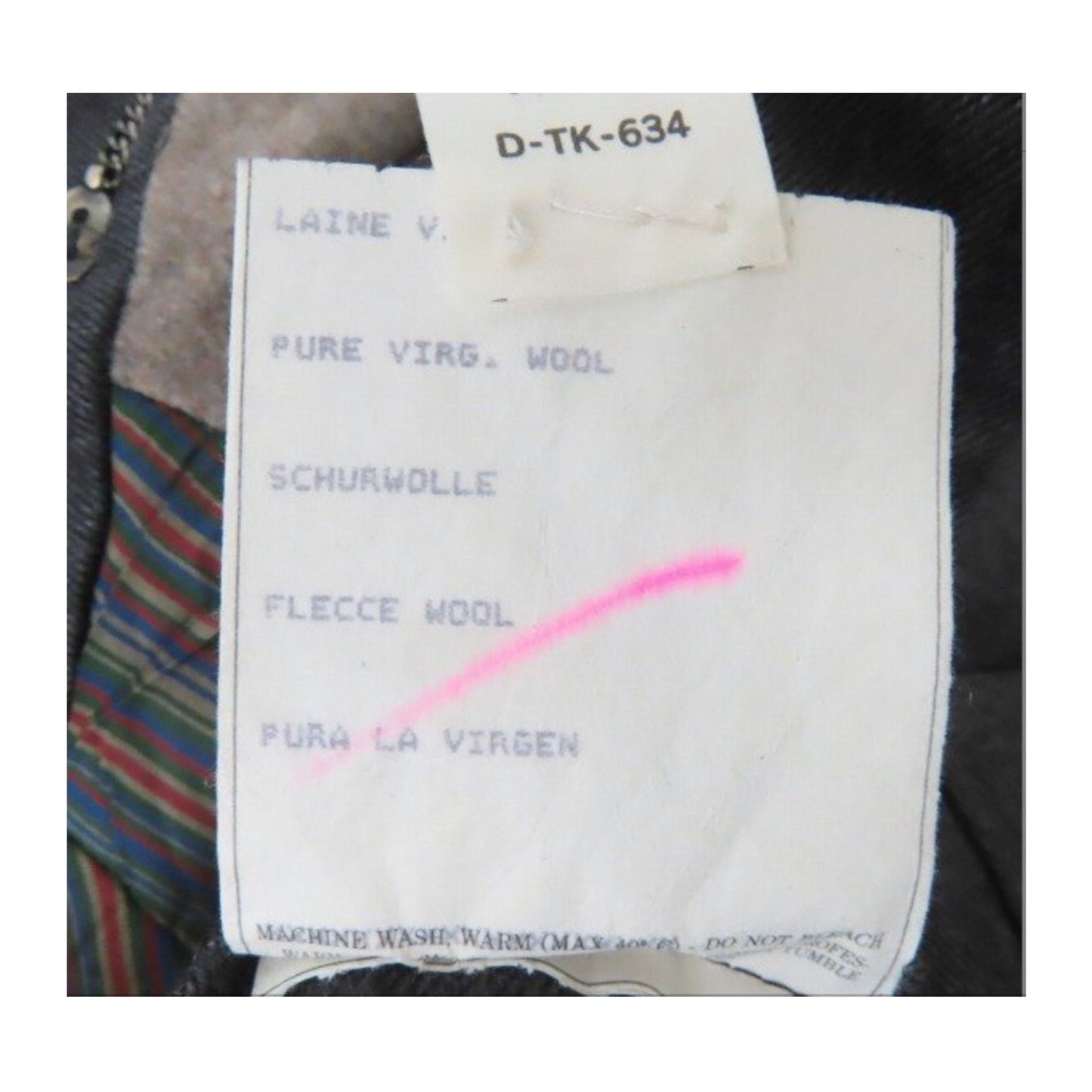Valentino Uomo Virgin Wool Quilted Fleece Trench Coat