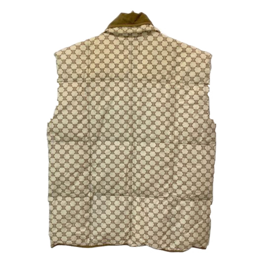 Celine Macadam Logo Down Puffer Vest
