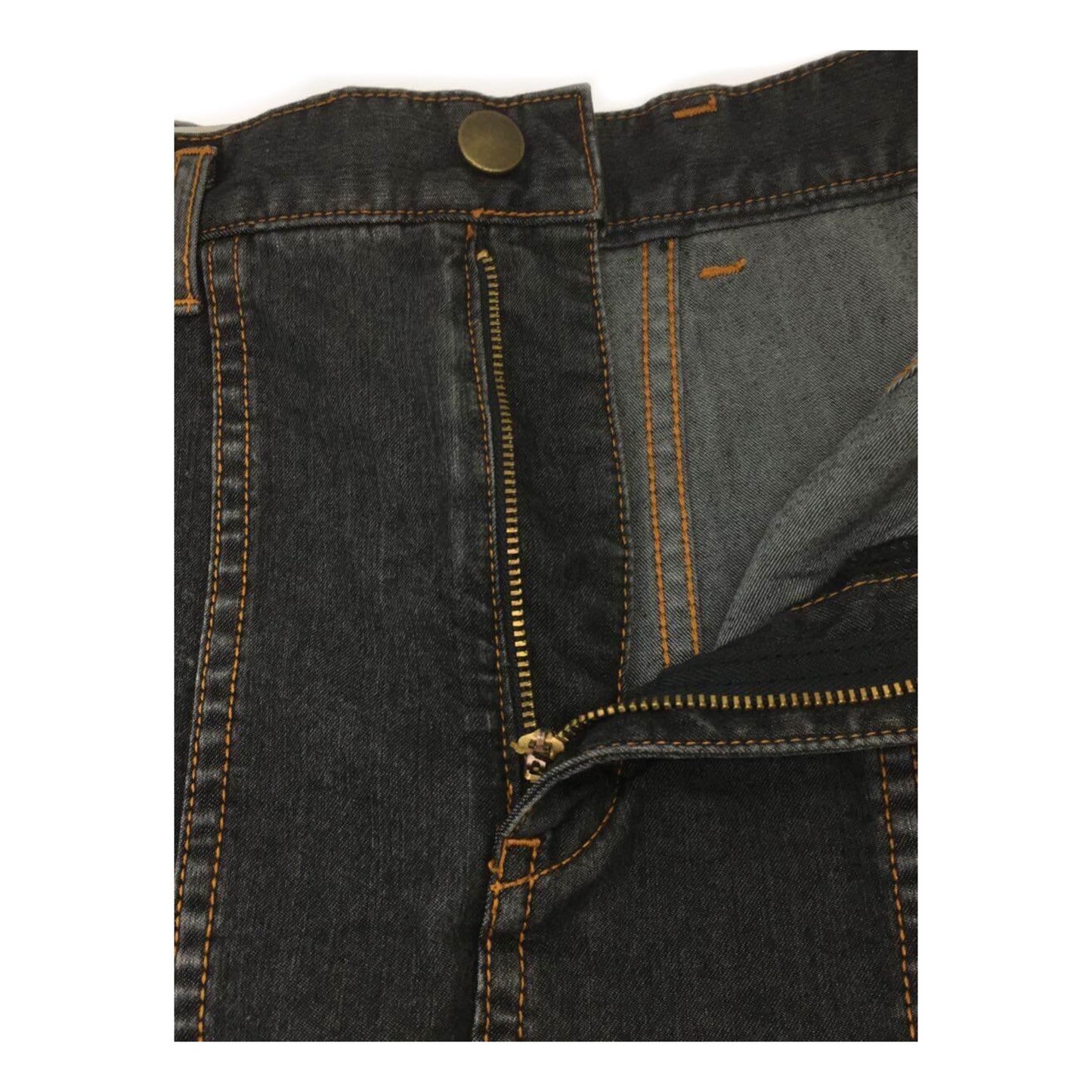 Comme Des Garcons Denim Utility Pocket Mermaid Midi Skirt