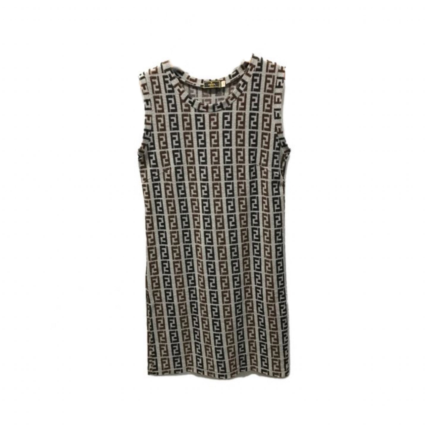 Fendi Zucca Terry Towel Dress