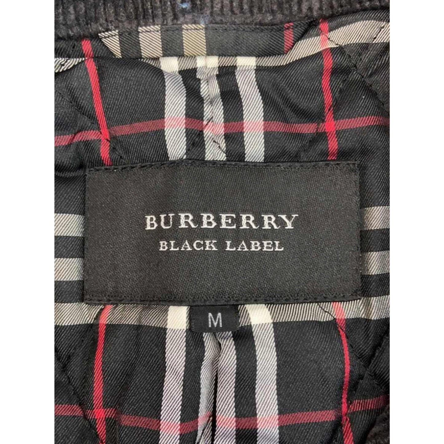 Burberry Black Label Quilted Corduroy Pocket Jacket
