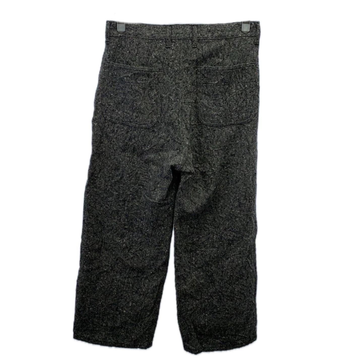 Tricot Comme Des Garcons Grey Melange Wool Wide Leg Pants