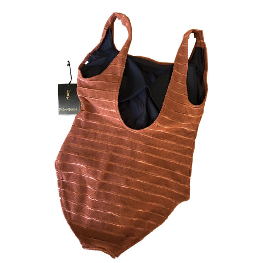 Yves Saint Laurent One Piece YSL Logo Swimsuit