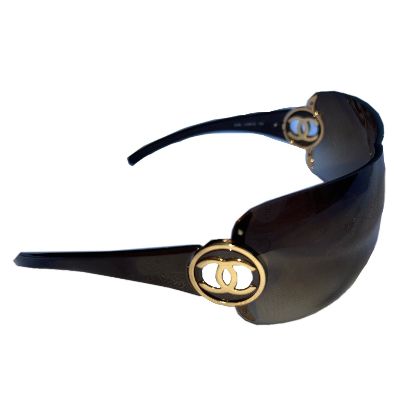 Chanel Shield CC Logo sunglasses