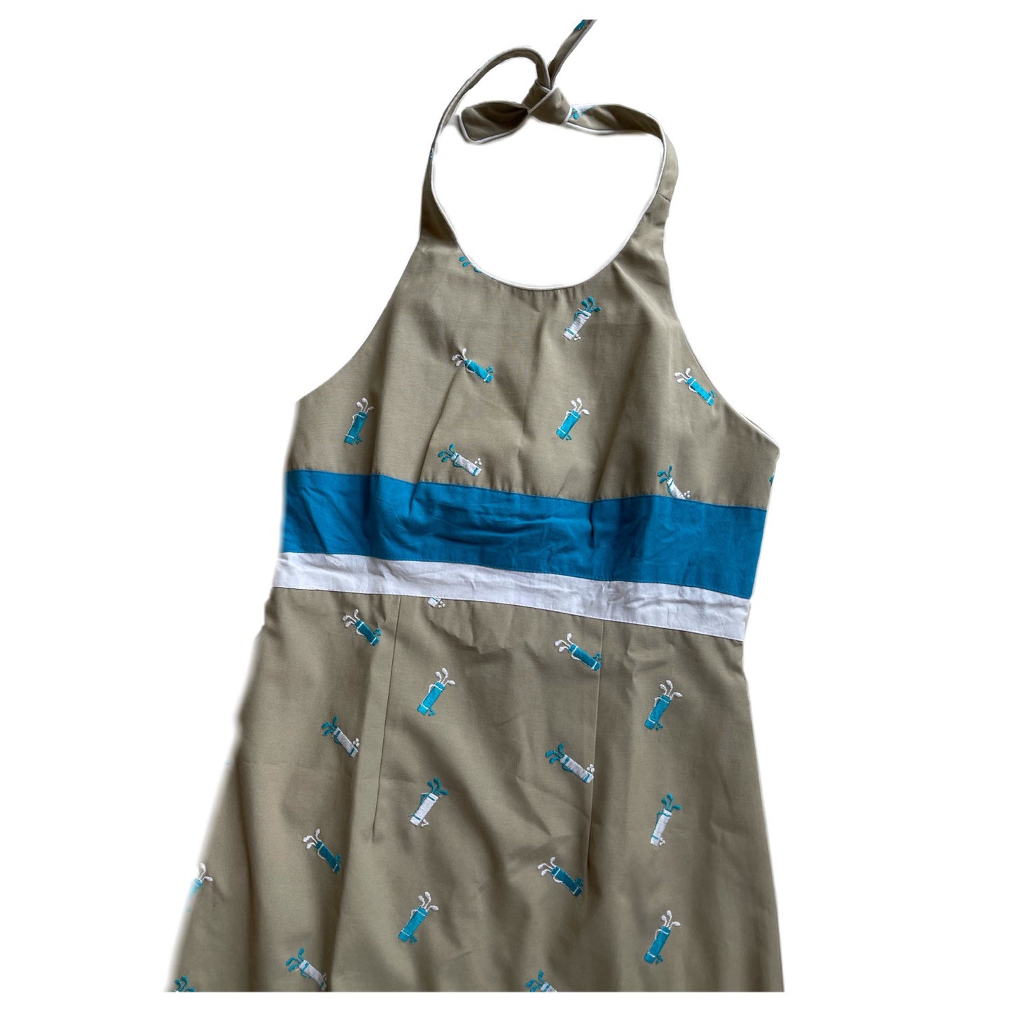 Anna Sui Golf Cart Halterneck Dress