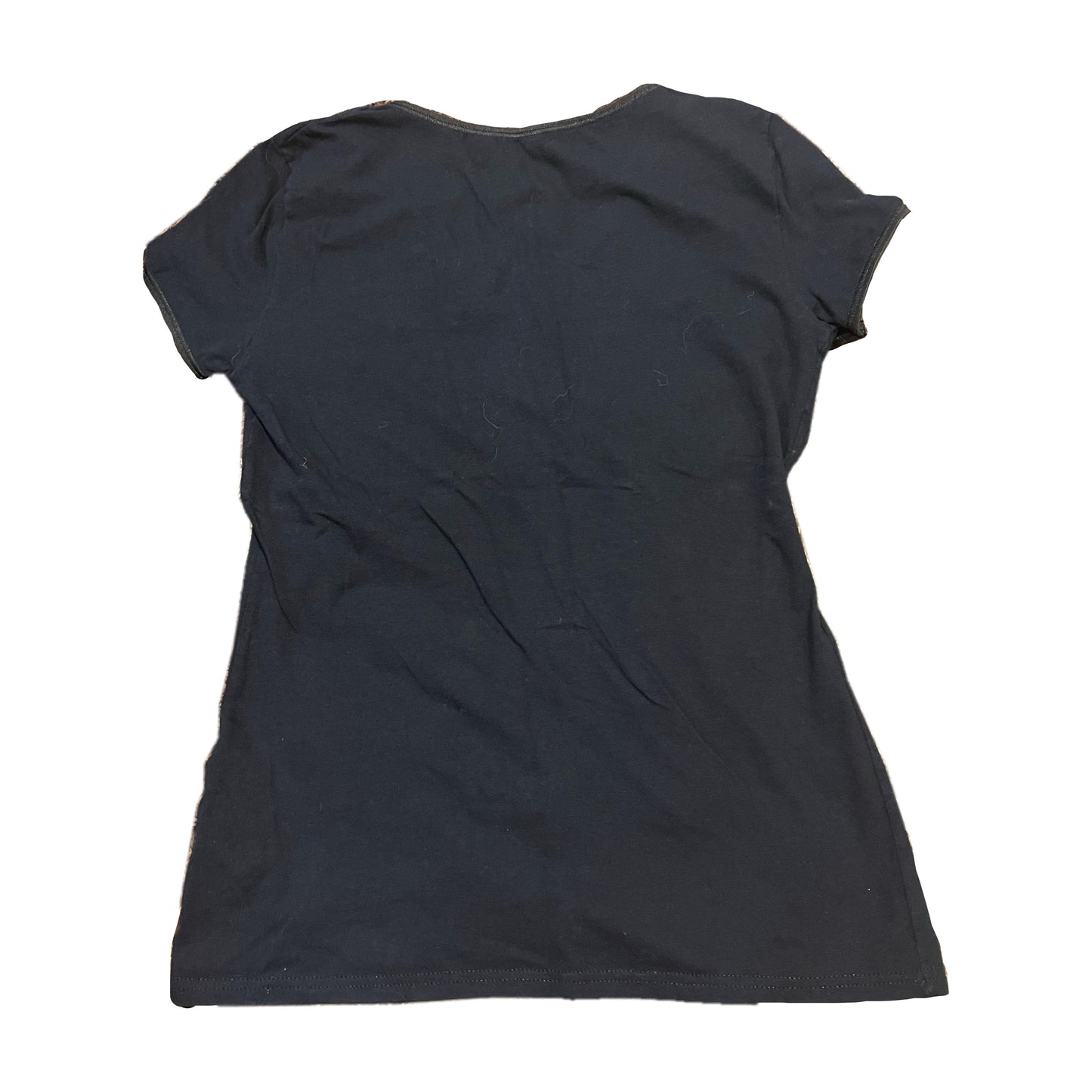 Dolce & Gabbana Underwear Scoop Neck Black Tee