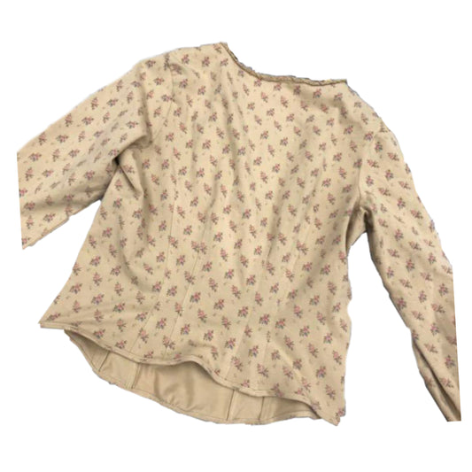 Ralph Lauren Floral Corset LS Top