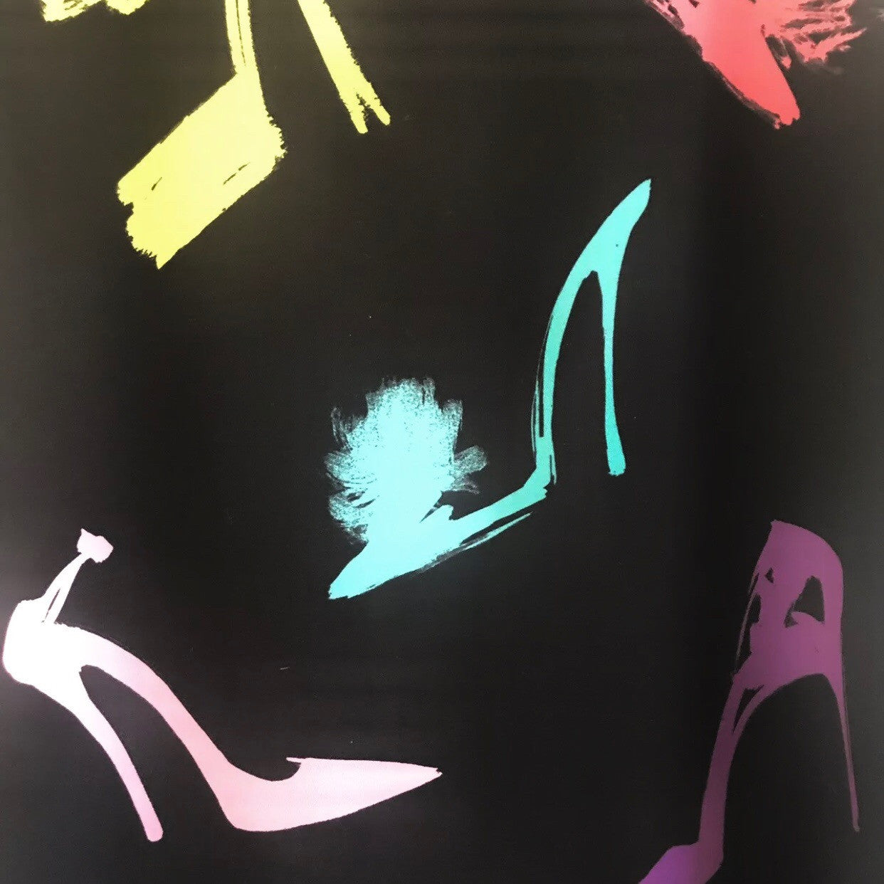 Moschino Boutique High Heel Print Shift Dress