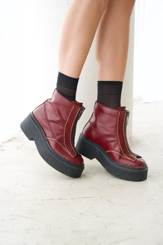 Celine Platform Zip Boots