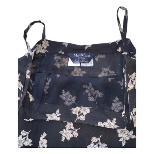 Max Mara Cruise Floral Sheer Mini Dress