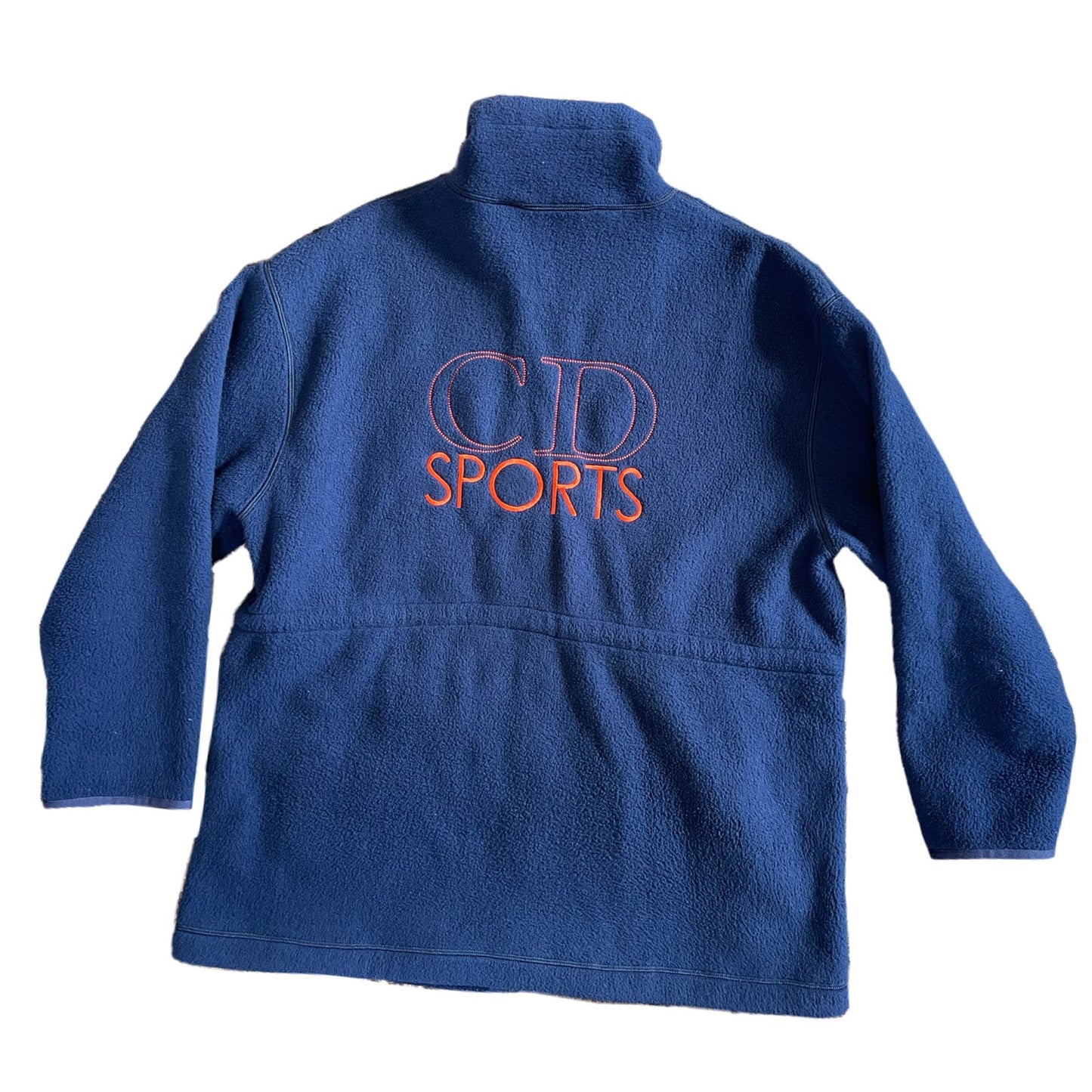 Christian Dior Sports Fleece Embroidered Logo Jacket