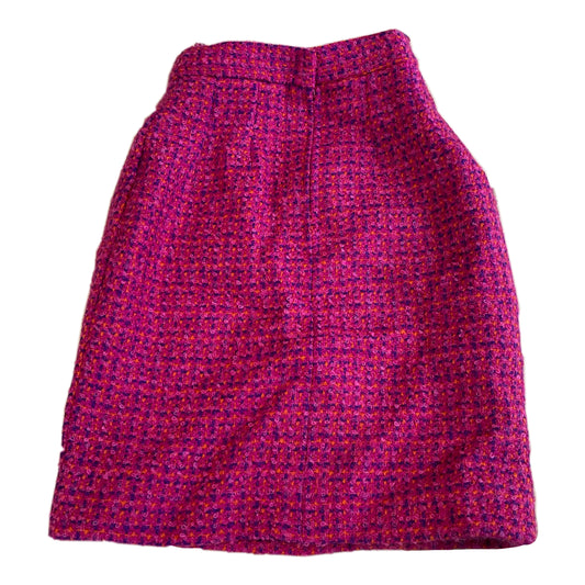 Celine Tweed Pencil Skirt