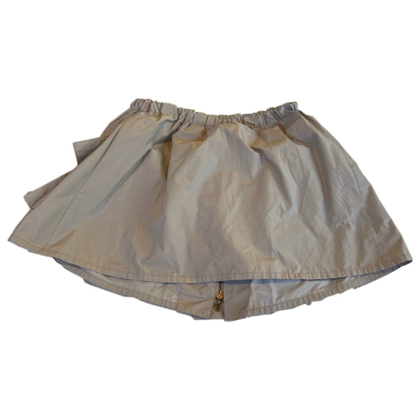 Prada Cargo Nylon Mini A Line Adjustable Skirt