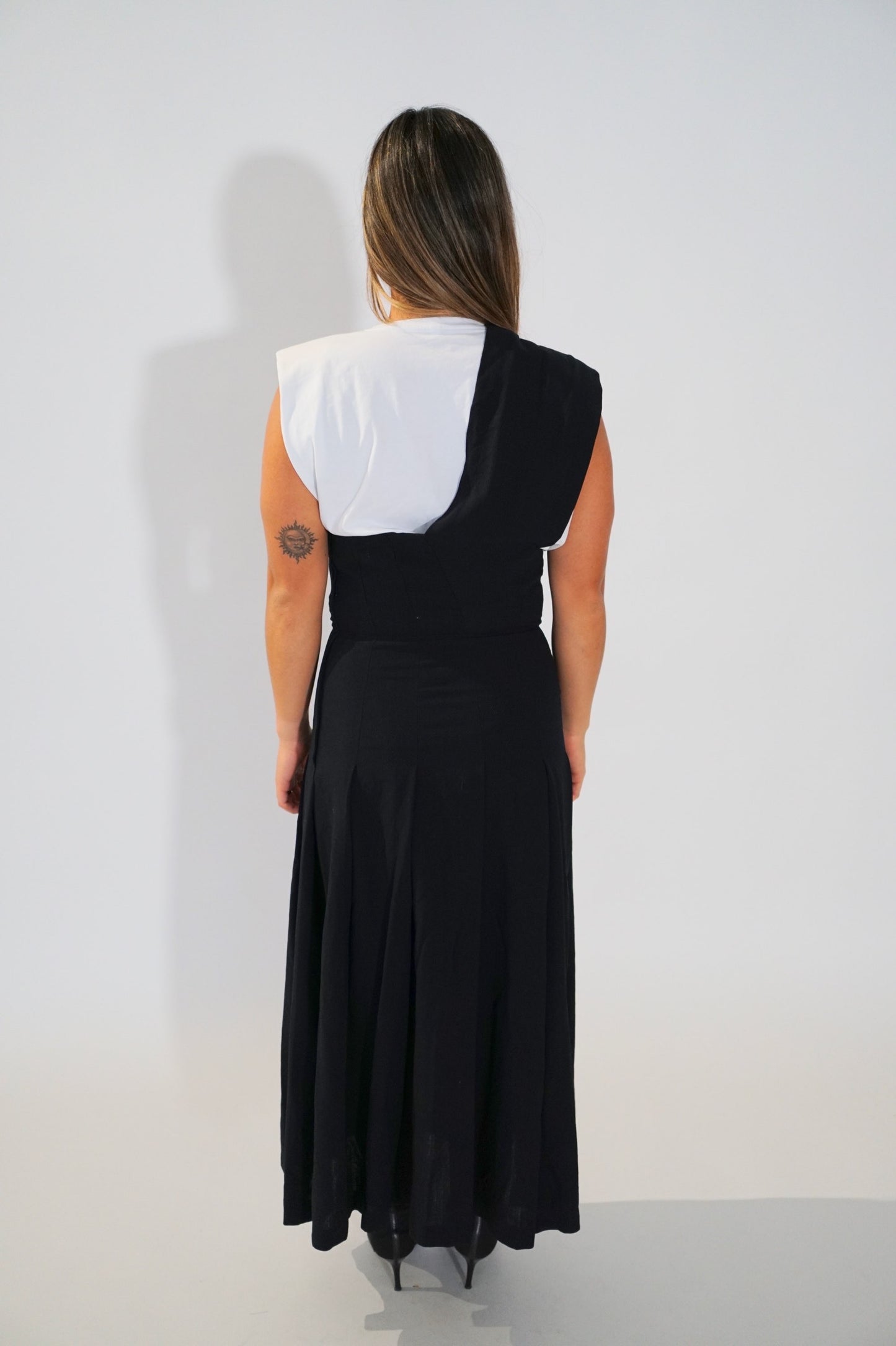 Robe De Chambre Comme Des Garcons Apron Halterneck Pinafore Dress