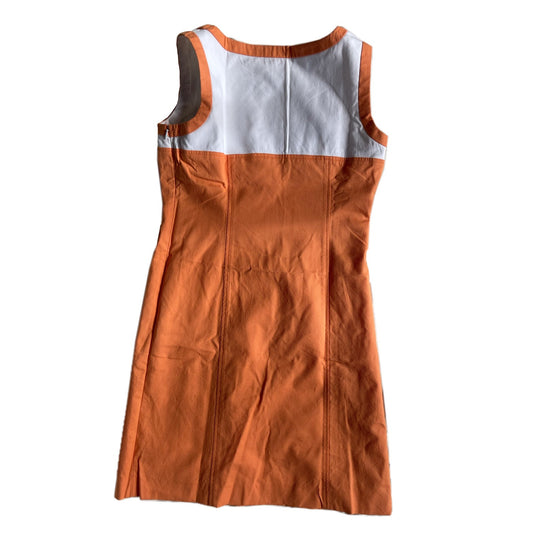 Courreges Colour Block Shift Sleeveless Dress