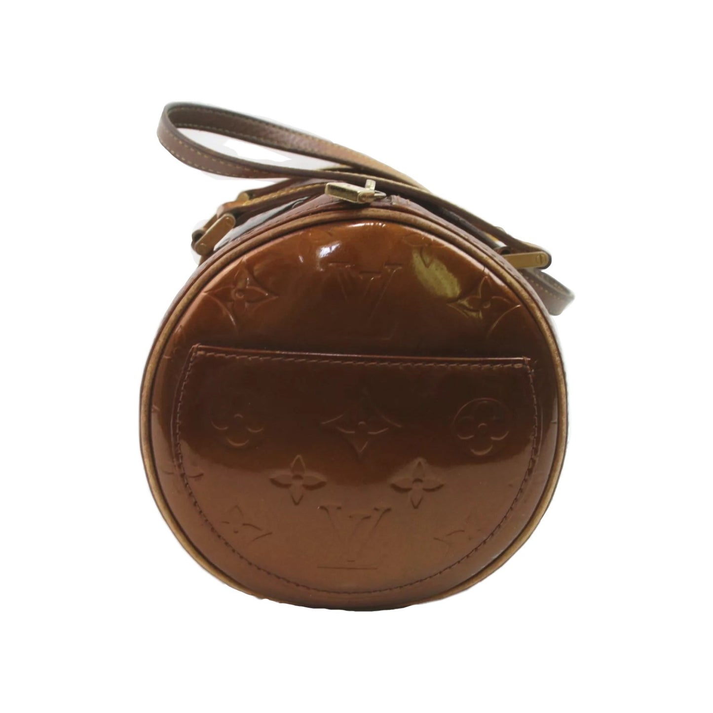 Louis Vuitton Bronze Papillon Vinyl Handbag