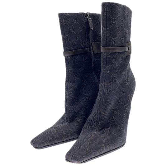 Gucci Monogram Ankle Boot