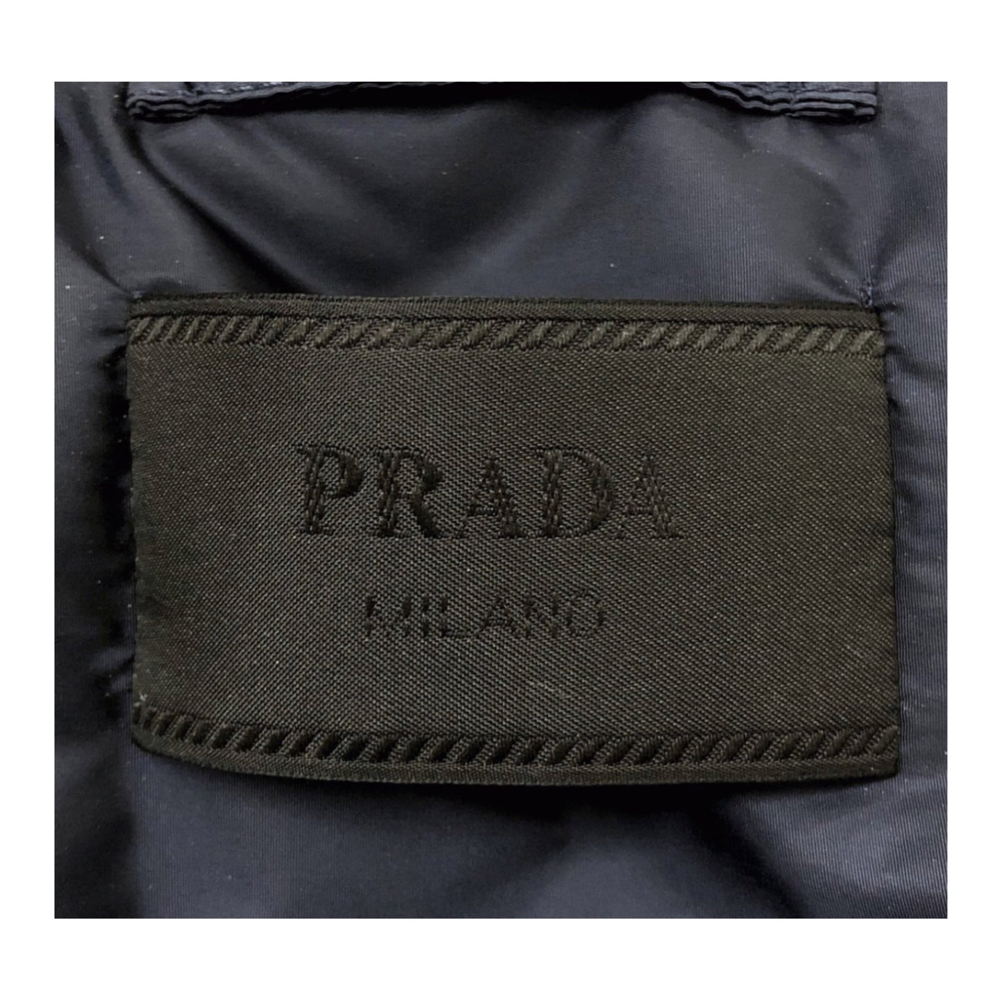 Prada Homme Wool Cashmere Blend Military Utility Jacket