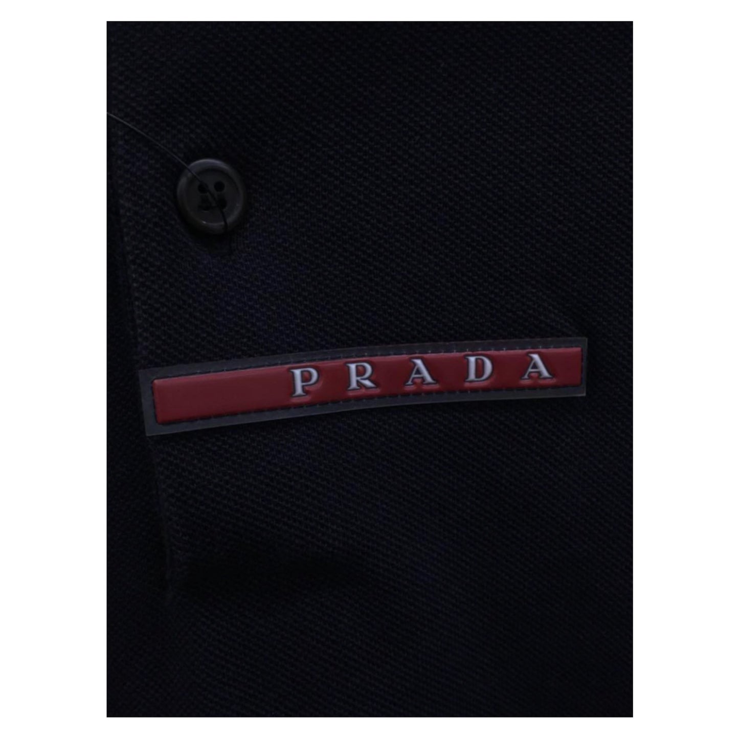 Prada LS Mens Logo Polo