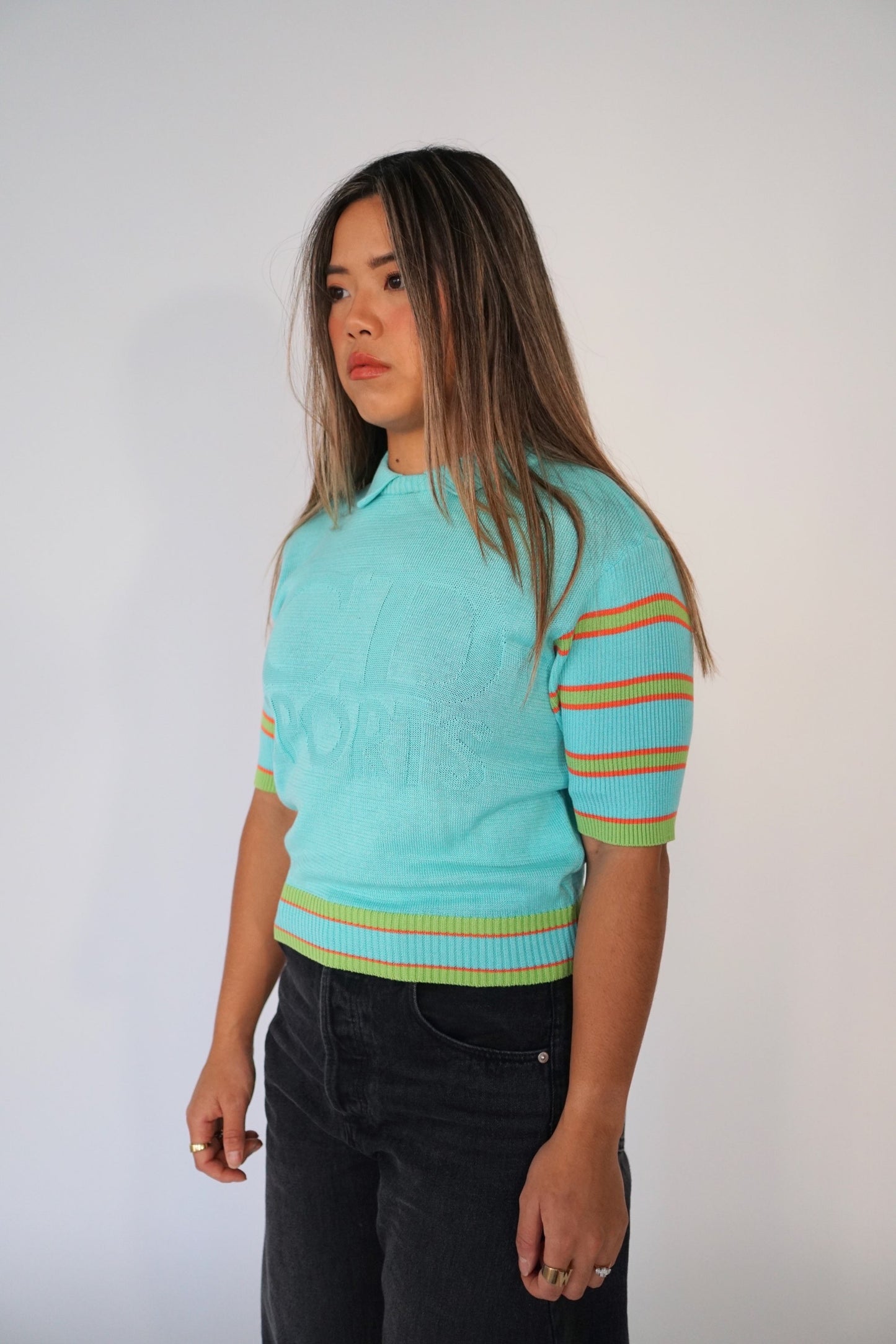 Christian Dior Sports Knit Collared Polo
