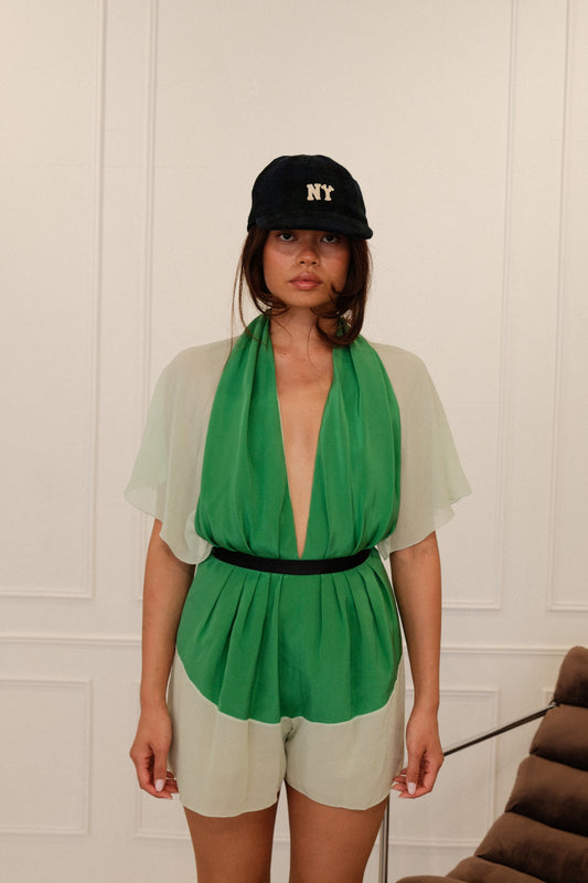 Marc Jacobs 2008 Spring Summer Silk SS Jumpsuit
