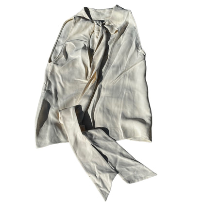 Tom Ford Open Back Halterneck Crop Sless Blouse